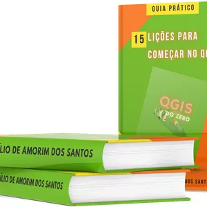 Imagem de capa para o Ebook Guia prático: 15 lições para começar no QGIS