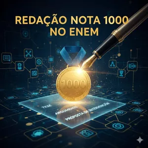 Imagem do curso Redação Nota 1000 no ENEM
