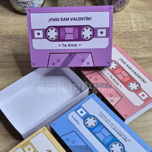 Imagen de portada para Ebook Caja Casete - Plantilla digital