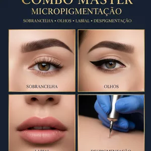 Imagem de capa para o Curso online Combo Master Micropigmentação 