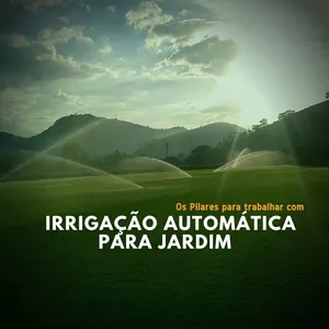 Imagem de capa para o Curso online CIAJ - Curso de irrigação automática para jardim