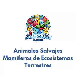 Imagen de portada para Ebook Animales Salvajes - Mamíferos de Ecosistemas Terrestres