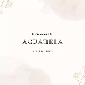 Imagen de portada para Ebook Introducción a las Acuarelas