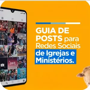 Imagem de capa para o Ebook Calendário de conteúdo para igrejas e ministérios