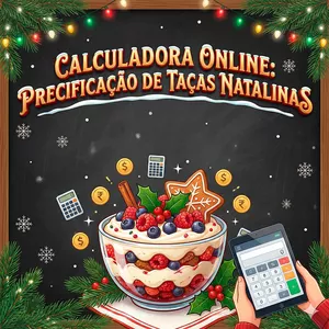 Imagem de capa para o Curso online Calculadora De Precificação Para Taças Natalinas