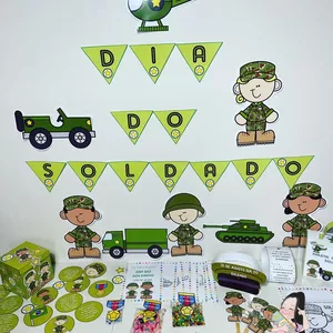 Imagem de capa para o Ebook Kit Dia Do Soldado