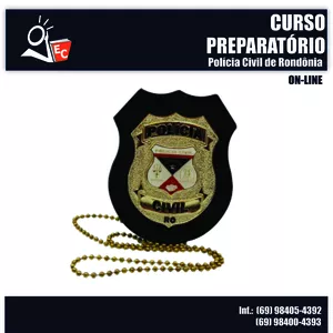 Preparatório Polícia Civil/RO, TJ/RO e Depen