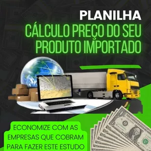 Imagem de Calcule os custos da importação - PLANILHA criado por Isabel Perussi na hotmart