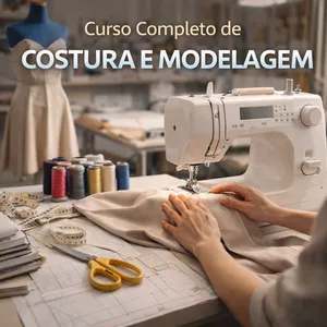 Curso Curso Completo De Costura E Modelagem