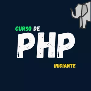 Imagem de capa para o Curso online Curso de PHP - Nível Iniciante
