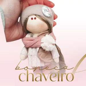 Imagem de capa para o Curso online Boneca Chaveiro
