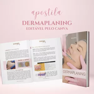 Imagem de capa para o Ebook APOSTILA EDITÁVEL DE DERMAPLANING