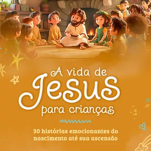 Imagem do curso A Vida de Jesus para Crianças - 30 Histórias Emocionantes do Nascimento até Sua Ascensão