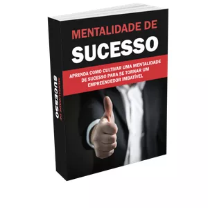 Imagem de capa para o Ebook Mentalidade de Sucesso