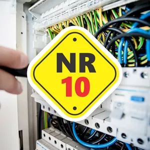 Imagem de capa para o Curso online NR 10 - Segurança e saúde nos serviços em eletricidade