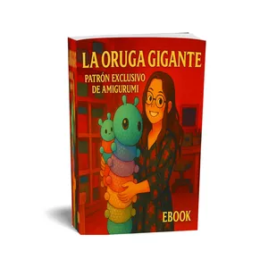 Imagen de portada para Ebook Amigurumi - La Oruga Gigante – Patrón Exclusivo 