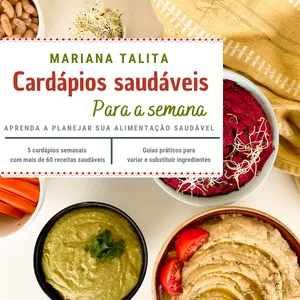 Imagem de capa para o Ebook Cardápios saudáveis para a semana