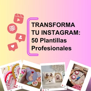 Imagen de portada para Ebook TRANFORMA TU INSTANGRAM: 50 Plantillas Profesionales