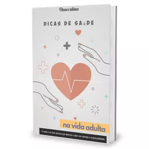 Imagem de capa para o Ebook Dicas de saúde 