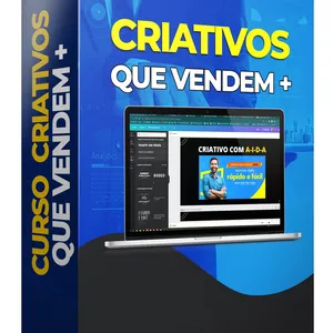 Imagem de capa para o Ebook Curso Criativos que Vendem + (Criativos Poderosos)