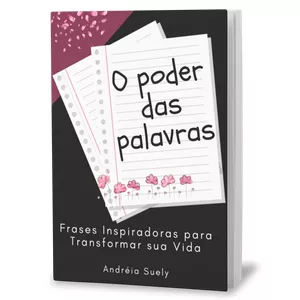 Imagem de capa para o Ebook O PODER DAS PALAVRAS