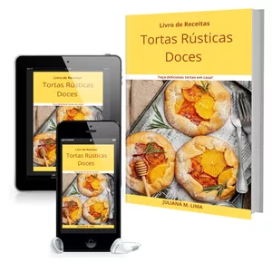 Imagem de capa para o Ebook Tortas Rústicas Doces 