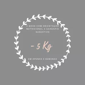 Imagem de capa para o Ebook - 5KG EM 2 SEMANAS