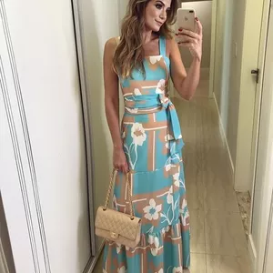 Imagem de capa para o Ebook MOLDE VESTIDO LONGO TAMANHO GG