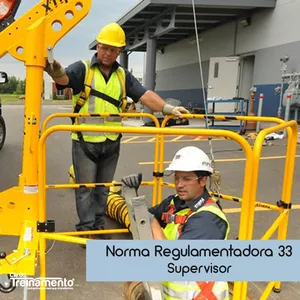 Imagem de capa para o Curso online TREINAMENTO NR-33: SUPERVISOR