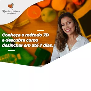 Imagem de capa para o Curso online Desafio 7D com Marília Pinheiro - Emagrecimento