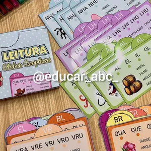 Imagem de capa para o Ebook Leitura Sílabas complexas