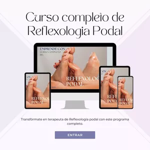 Imagen de portada para Curso online Emprende con Reflexología Podal - Curso completo