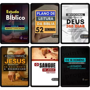 Imagem do curso COMBO 6 - ESTUDOS BÍBLICOS