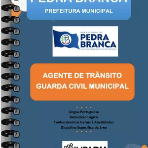 Imagem de capa para o Ebook Pedra Branca - Agente de Trânsito e Guarda Civil Municipal