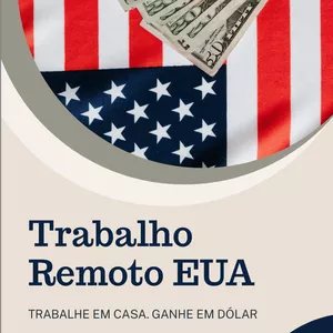 Imagem de capa para o Ebook Trabalhe em Casa. Ganhe em Dólar