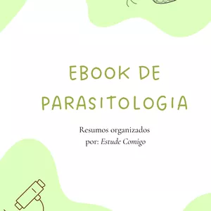 Imagem de capa para o Ebook Parasitologia Descomplicada – E-book Estude Comigo