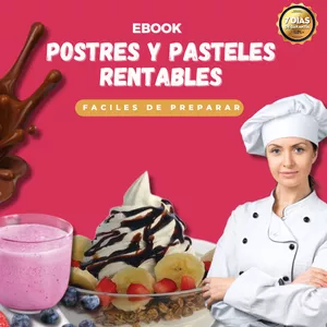 Imagen de portada para Curso online Postres y Pasteles Rentables 🎂