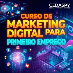 Imagem de capa para o Curso online CURSO DE MARKERTING DIGITAL PARA PRIMEIRO EMPREGO