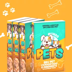Imagem de capa para o Ebook Aprenda a adestrar a seu Pet em casa