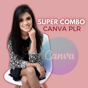 Imagem de capa para o Curso online Super Combo Canva PLR