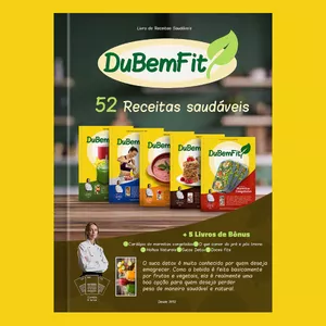 Imagem de capa para o Ebook Receitas Fit - Para uma vida mais saudável