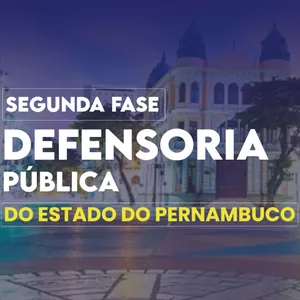 Imagem de capa para o Curso online SEGUNDA FASE DPE/PE (COM CORREÇÃO)