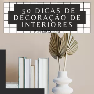 Imagem de capa para o Ebook 50 Dicas de decoração de interiores