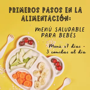 Imagen de portada para Ebook Menús Saludables para Bebés: 21 Comidas Nutritivas para 7 Días.