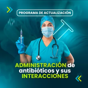 Imagen de portada para Curso online Administración de Antibióticos y sus Interacciones