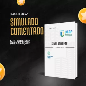 Imagem de capa para o Ebook Simulado Comentado UEAP