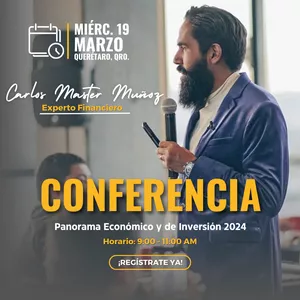 Imagen de portada para Curso online Conferencia "Panorama Económico y de Inversión 2024