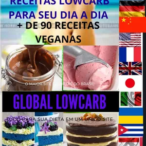 Imagem do curso 298 RECEITAS DE BOLOS LOWCARB