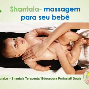 Imagem principal do produto Ebook de Shantala - massagem para bebês