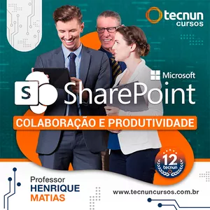 Imagem de capa para o Curso online SharePoint: Colaboração e Produtividade